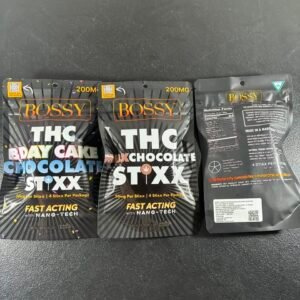 Bossy THC Stixx 200MG (Chocolate Edibles)